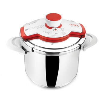 طنجرة ضغط  12 لتر ستانلس  مع غضاء اضافي