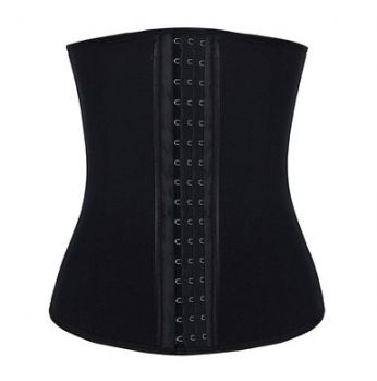 مشد كيم الحراري ، اللون اسود ،مقاس S