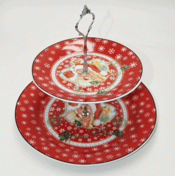 مضيفة طبقتين كرسمس35117