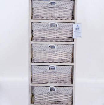 5  جوارير خشب   noga 5 drawers