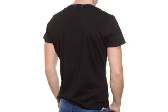 تيشرت رجالي من بيبي جينز , مقاس Xxl , اسود , Pm501854-999