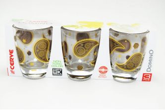 كاسة cerve قصير ورقة بني
