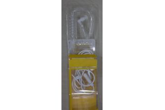 سماعة اذن Fashion Lx-13 - ابيض [2 قطع]