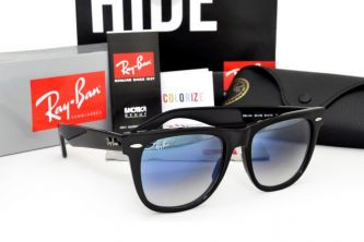 نظارة  Ray-Ban RB2140 - ازرق شفاف