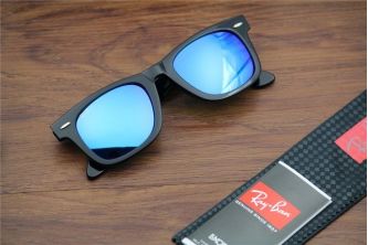 نظارة باطار شبه مربع Ray-Ban RB2140  - ازرق