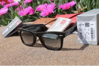 نظارة  Ray-Ban RB2140 - ازرق شفاف
