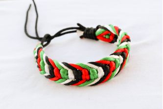 اسوارة خيطان علم فلسطين - خيط