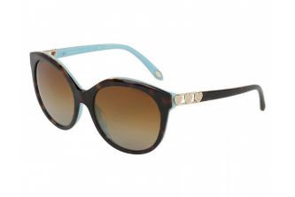 نظارة TIFFANY & CO. Return to Love Sunglasses TF 4133 - بني