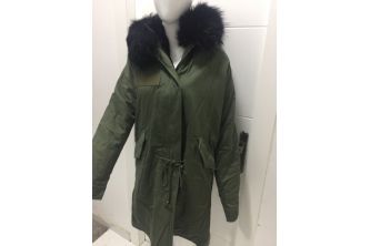 جاكيت ستاتي  - Xs - اخضر جيشي