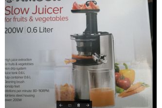  عصارة أمكور 0.6 لتر Amcor Slow Juicer For Hard Fruits 