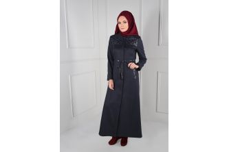 جلباب Alvina  1144 - 44 - اسود