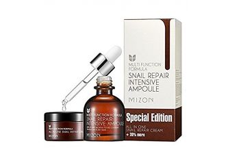 كريم  [MIZON] Snail Repair Intensive Ampoule Special Edition   (Ampoule + Cream)