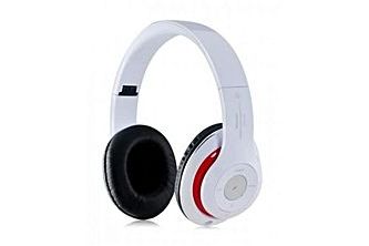 سماعات ستيريرو  (لاسلكي)  هيد فون  Stereo Headphone - احمر