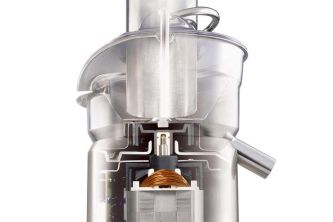 Breville Professional 800 Collection Die Cast Juicer - 800JE/B, Silver
