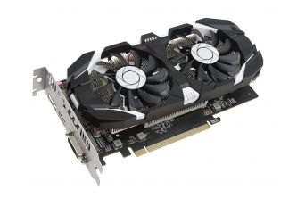 MSI GeForce GTX 1050 2GT OC DirectX 12 Graphics Card (Dual Fan)
