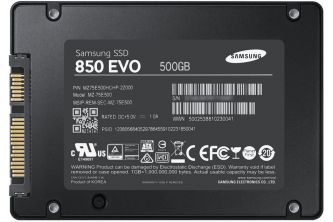 محرك صلب Ssd سامسونج 850 ايفو 500جيجا ساتا -   Mz-75e500z
