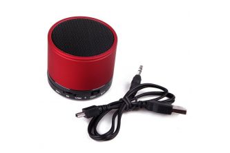 Mini Bluetooth Wireless   Speaker For iPhone Cell Phone /Tablet/Laptop Red
