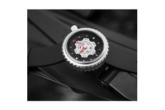 بريك ساعة عملية كاجوال رجال انالوج بعقارب مطاطي - M728-sl