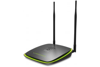 TENDA Wireless N300 ADSL2  High Power Modem Router 4 Port -DH301