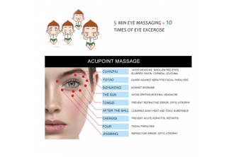 مدلك العنايةبالعيون  Electric Eye Massager Eye Care Magnet 