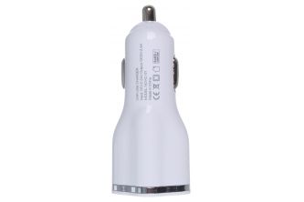 شاحن سيارة من موكسم kc-07، ابيض