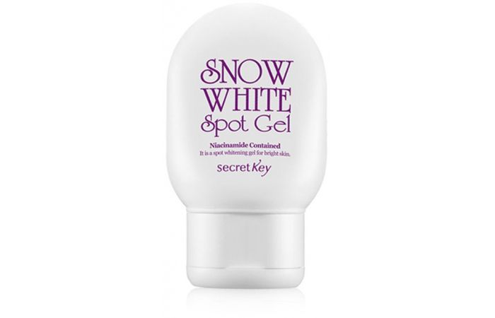 جل التفتيح السحري لعلاج وتبييض المناطق الحساسة والداكنة (Secret Key - Snow White Spot Gel)