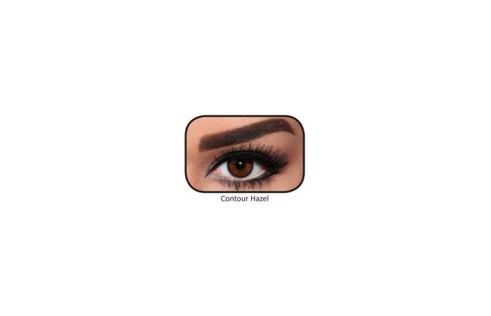 زوج عدسات لاصقة تجميلية من بيلا - contour hazel  