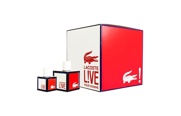 عطر رجالي . او دى تواليت. Lacoste . عدد القطع 2