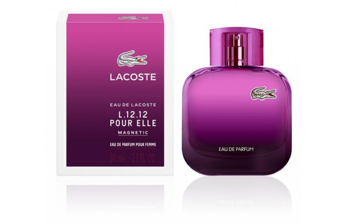 عطر نسائي . 100 مل . Lacoste L12.12 Pour Elle Magnetic EDP