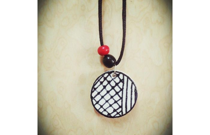 عقد  للعنق Palestine collection  - خرز
