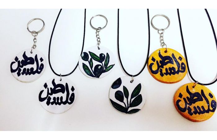 عقد  قصير  للعنق Palestine collection  