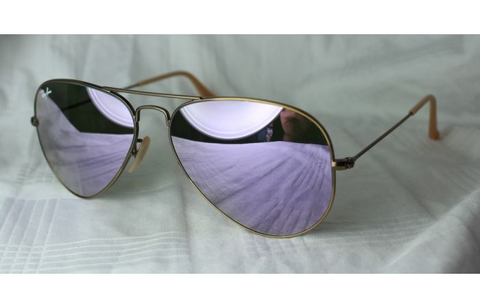 نظارة Ray-Ban Sunglasses RB 3025 Aviator ارجواني 