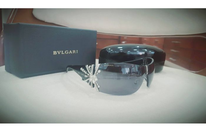 نظارات شمسية -bvlgari - اسود 
