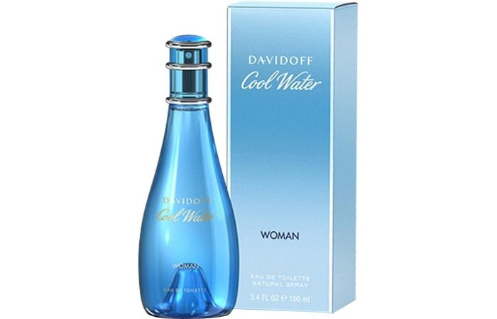  عطر cool water woman 100 ml   - او دى تواليت