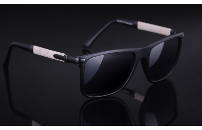  نظارة رجالية  مميزة Polarized Sunglasses - اسود