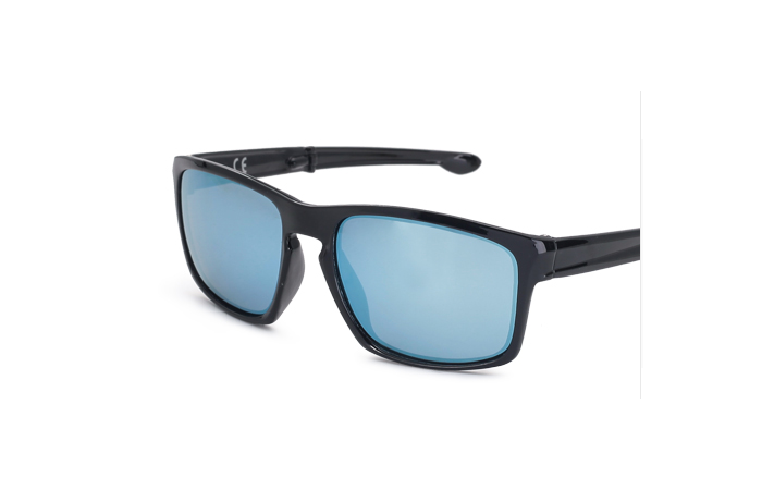 نظارة Optical New Fashion Men Sunglasses Folding Polarized Women - ازرق