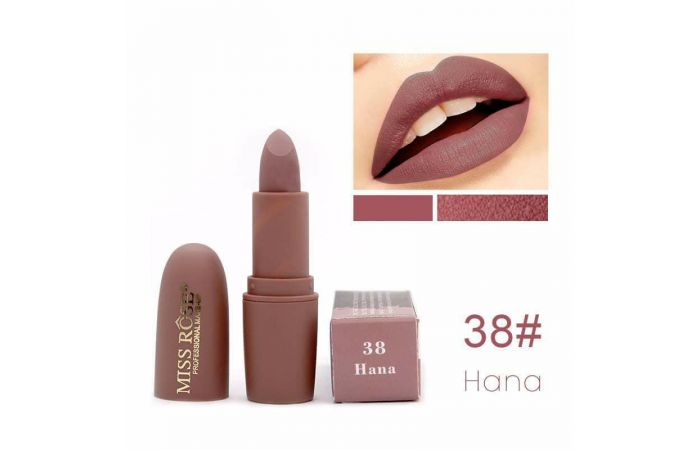 أحمر شفاه  miss rose matte   درجة 38 