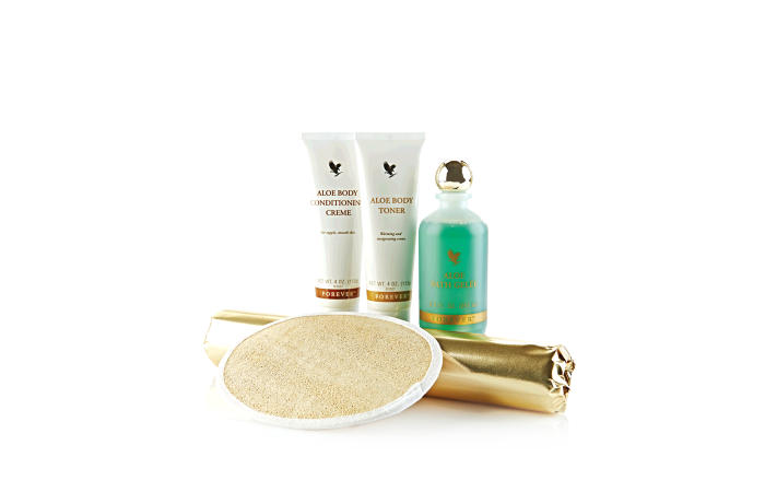 مجموعة شد ترهلات الجسم (الو بودي تونج كت Aloe body toning kit)