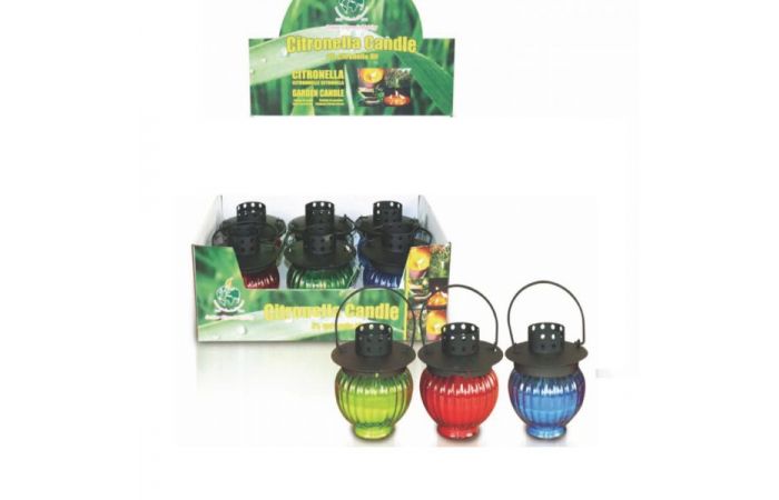 شمع طارد الباعوض Scented Candles in Glass (with citronella oil)
