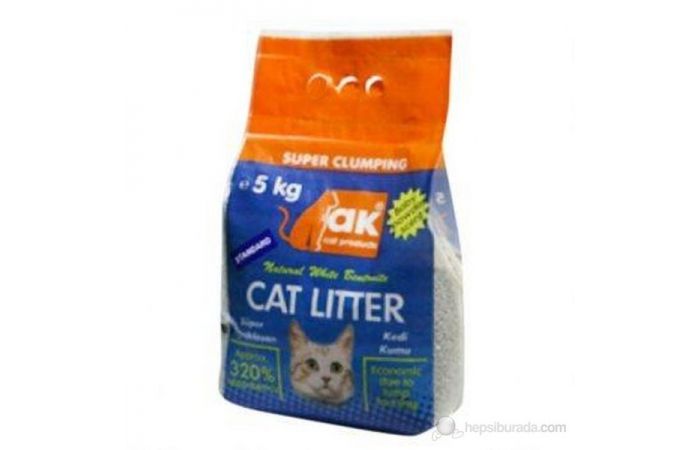 تراب لقطط cat litter ak 5 kg