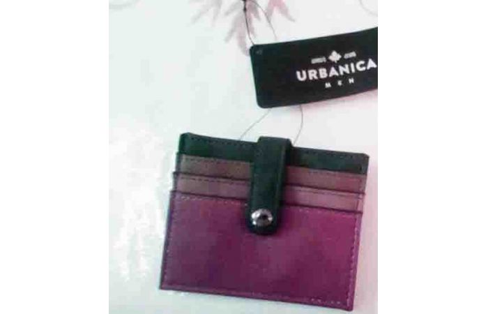محفظة نقود وبطاقات - بني داكن  Urbanica