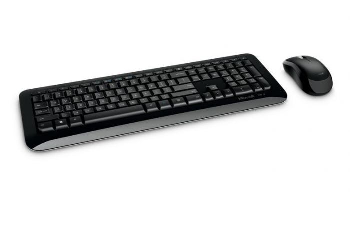 مايكروسوفت لوحة مفاتيح لاسلكي متوافقة مع بي سي & ماك - Wireless Desktop 850