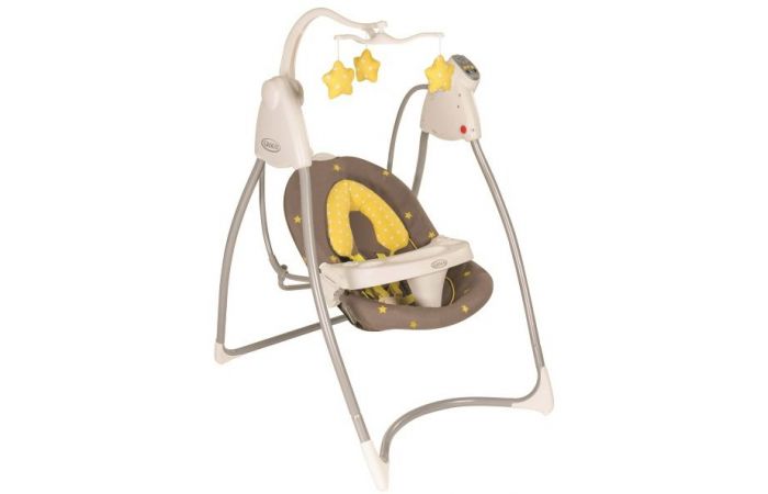 كرسي  للاطفال Graco 1913605 Lovin' Hug Neon Sand Baby Swing