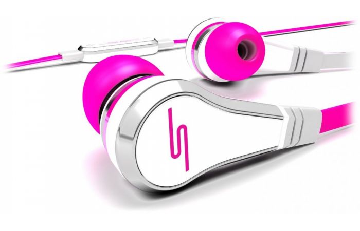 سماعات  SMS Audio SMS-EB-PNK 50 Cent Wired DJ Headphones, Pink