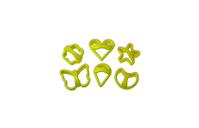 أشكال لصناعة البسكويت والكعك (6 أشكال مختلفة)