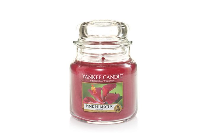 مرطبان شمع Pink Hibiscus 104غرام YANKEE