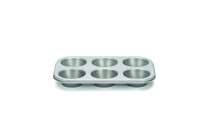 قالب 6 كب كيك  silver patisse