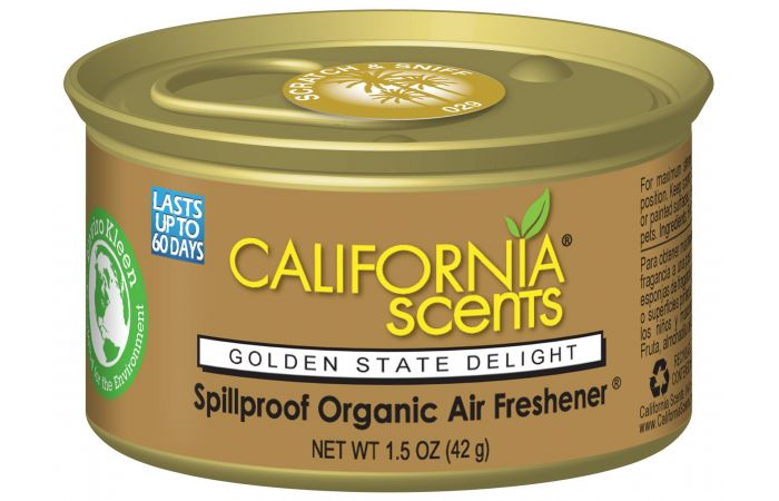 معطر سيارات . من كاليفورنيا سينتس . برائحة Golden State Delight 