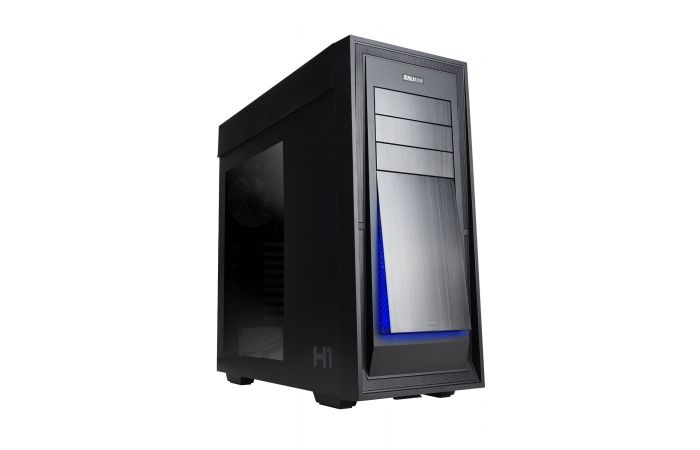 Zalman Full Tower Computer Case with Automatic Heat Ventilation H1 Black