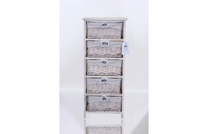 5  جوارير خشب   noga 5 drawers